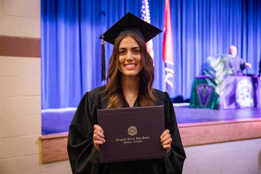 Students celebrate graduating